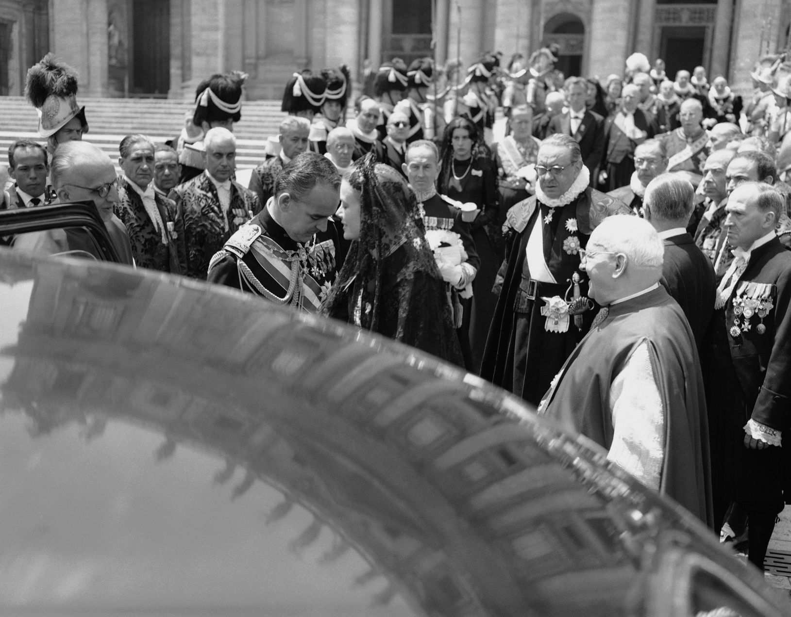 1959: Prince Rainier III , Princess Grace